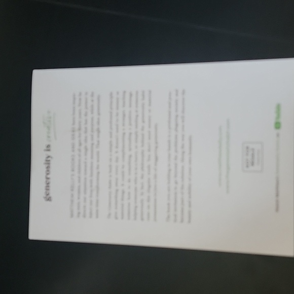 The Generosity Habit: How Daily Giving Can Change Your Life First Edition 2011 - Picture 2 of 3